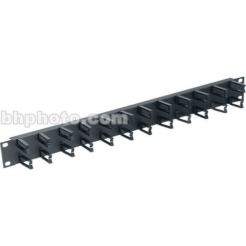 Middle Atlantic HCM-1 1-Space Horizontal Cable Manager, Micro-Clip Style