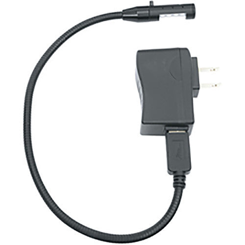 Middle Atlantic LT-GN-PL USB Gooseneck LED Light (120V, Black)
