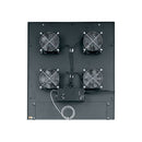 Middle Atlantic MW-4QFT-FC 200 CFM Integrated Fan Top with (4) 4-1/2" Fans and Controller