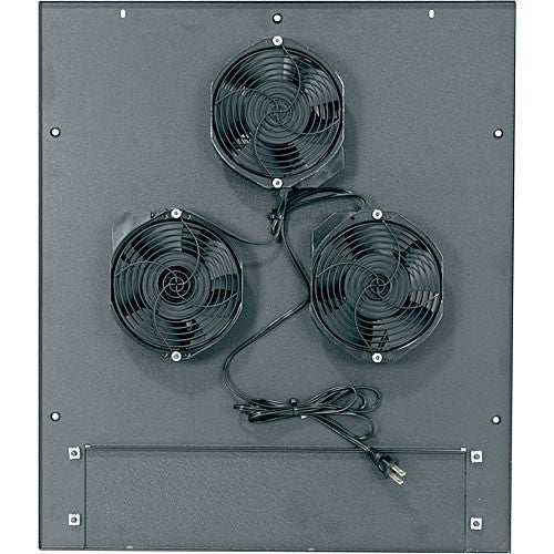 Middle Atlantic MW-6FT-660CFM 660 CFM Integrated Fan Top with (3) 6" Fans