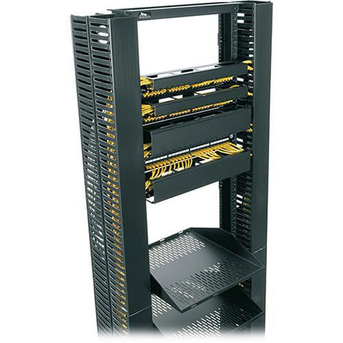 Middle Atlantic PCD-3-6-45DC 45RU Plastic Cable Duct (Dual Channel)
