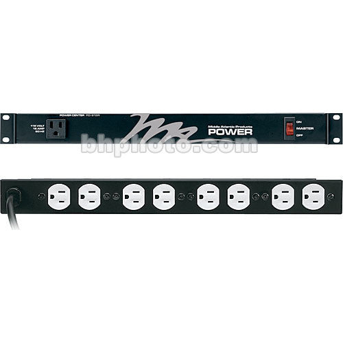 Middle Atlantic PD-915R Rackmount Power Strip 9-Outlet 15A (Black)