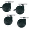 Middle Atlantic RKW-HD Heavy-Duty Wheel Kit for RK/BRK-Series Racks