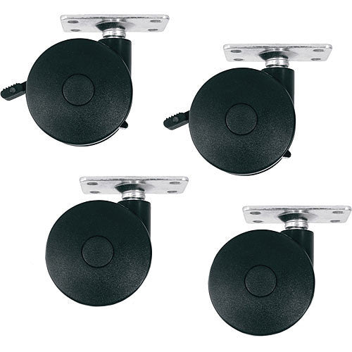 Middle Atlantic RKW-HD Heavy-Duty Wheel Kit for RK/BRK-Series Racks