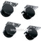 Middle Atlantic RKW Wheel Kit for RK/BRK-Series Racks