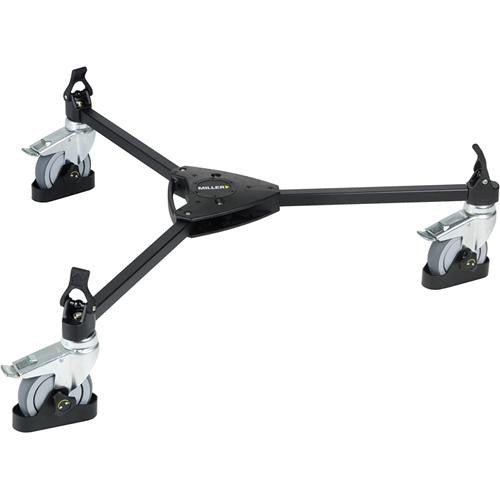 Miller 481 Studio Dolly with Cable Guards for Sprinter and HD Tripods