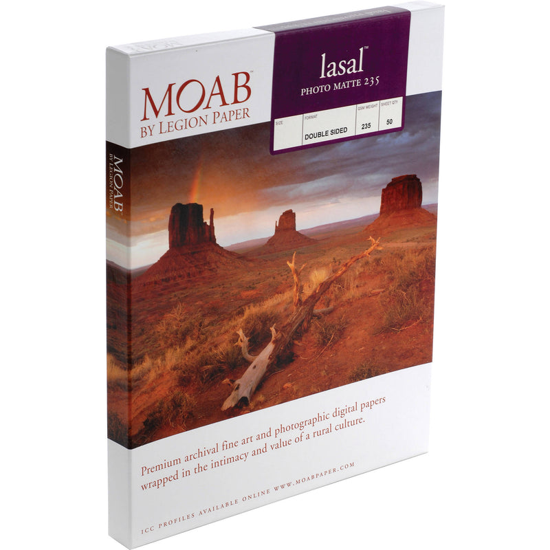 Moab Lasal Photo Matte 235 (A2) - Box of 50