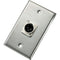 Neutrik 103M Single Gang Wallplate with Male Receptacle