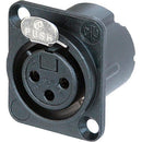 Neutrik NC3FDLXB 3-Pin XLR Female Receptacle