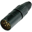 Neutrik NC4MX-B 4-Pin XLR Male Connector