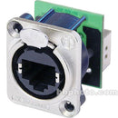 Neutrik NE8FDP - EtherCon Series RJ45 Feedthrough Receptacle (Silver)