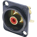 Neutrik NF2D-B-2 Female RCA Socket (Red)