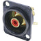 Neutrik NF2D-B-2 Female RCA Socket (Red)