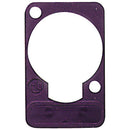 Neutrik DSS Lettering Plate (Violet)