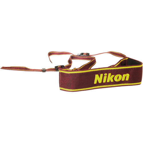 Nikon AN-6W Nylon Wide Neck Strap (Wine)