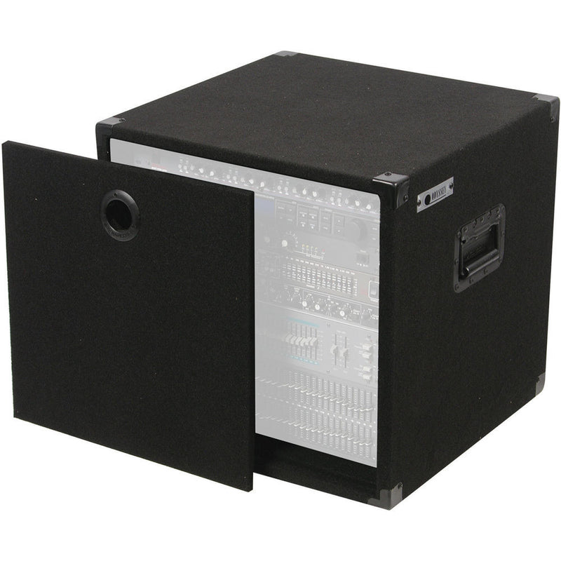 Odyssey Innovative Designs CRE10 Carpeted Econo Rack Case (Black)