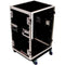 Odyssey Innovative Designs Flight Zone 16-Space Amp Rack Case with Wheels