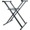 Odyssey Innovative Designs Heavy-Duty X Stand for DJ Coffins (Black)