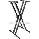 On-Stage KS7291 Pro Heavy-Duty Double-X Keyboard Stand