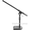 On-Stage MS7920B - Height Adjustable Kick Drum Microphone Stand with 16" Boom