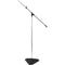 On-Stage SMS7630B Hex-Base Studio Microphone Stand w/ Telescoping Boom (Black)