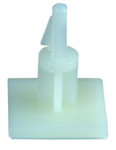 DURATOOL DTRLCBSB-8-01A PCB Support, Lock-In Support, Nylon 6.6, 12.7mm x 7.1mm