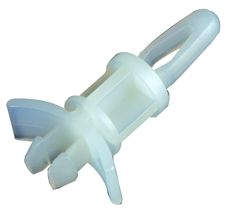 DURATOOL DTRCBS-8-01 PCB Support, Lock-In Support, Nylon 6.6, 12.7mm x 7.1mm