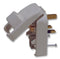 POWERCONNECTIONS SCP3.WHITE.13A European Schuko to UK Converter Plug, 13A, White (Grounded)