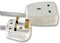 PRO ELEC 9128-5M 1 Gang Extension Lead, White 5m