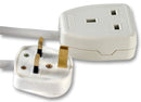 PRO ELEC 9128-10M 1 Gang Extension Lead, White 10m