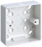 MK K2181 WHI 1 Gang 32mm PVC Pattress Box