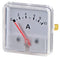 HOBUT F3PAM602-10A Analogue Panel Meter, 8% Accuracy, Polarized Moving Iron, Battery Condition Indicator, 0A to 10A