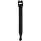 Pearstone 0.5 x 8" Touch Fastener Straps (Black, 10-Pack)