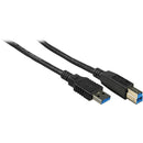 Pearstone USB 3.0 Type A Male to Type B Male Cable - 10'