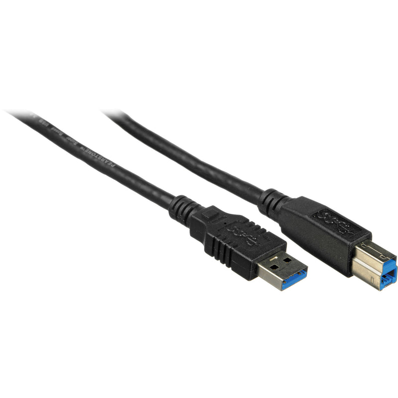 Pearstone USB 3.0 Type A Male to Type B Male Cable - 10'