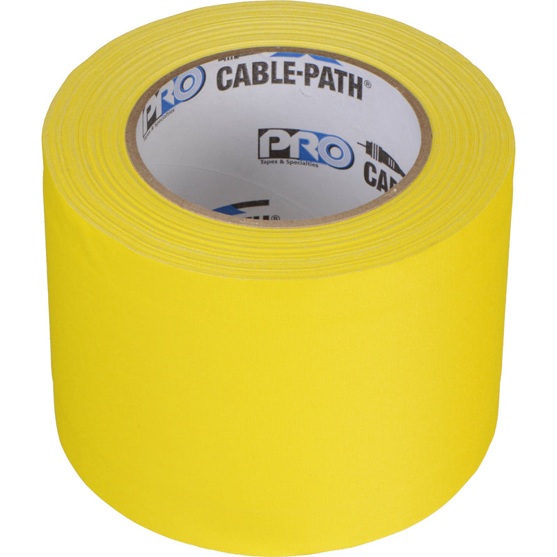Permacel/Shurtape Cable Path Tape - 4" x 30 Yards (Yellow)