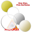 Photoflex MultiDisc Circular Reflector, 5 Surfaces, 22" (56cm)