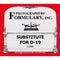 Photographers' Formulary Substitute for D-19 Black & White Film Developer (to Make 1 l Working Solution)