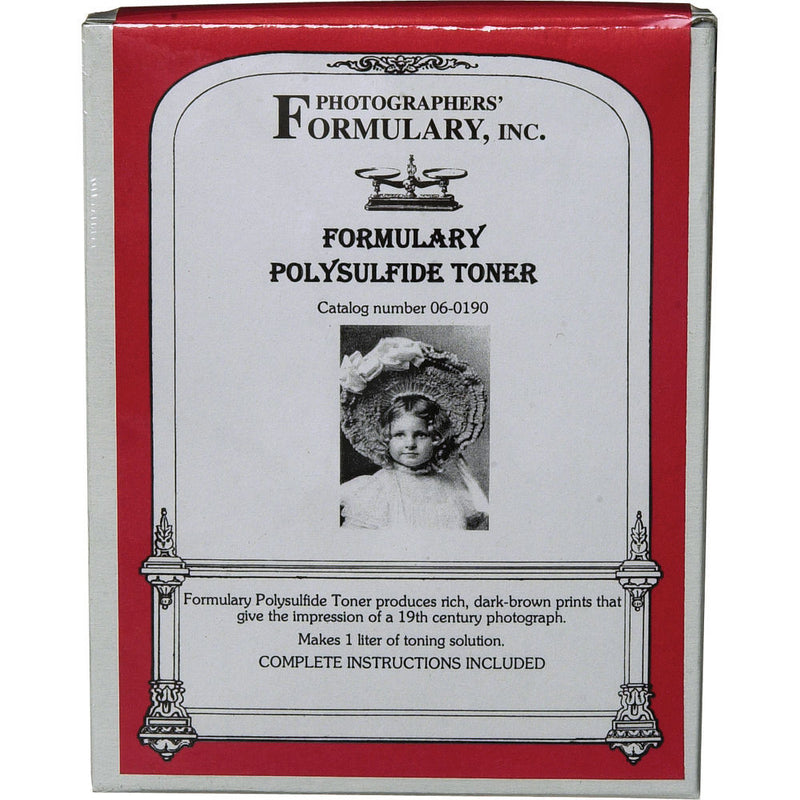 Photographers' Formulary Toner for Black & White Prints - Polysulfide/ Makes 1 Liter