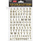 Pioneer Photo Albums 3DL-G Gold Letters Stickers
