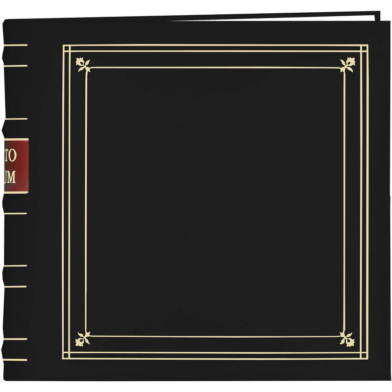 Pioneer Photo Albums Bonded Leather Photo Album (Black)