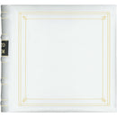 Pioneer Photo Albums Bonded Leather Photo Album (White)