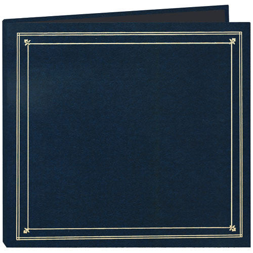 Pioneer Photo Albums Full Size Post Style Pocket Album (Navy Blue)