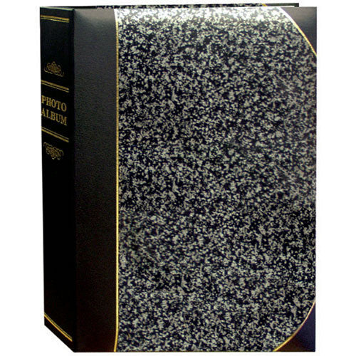 Pioneer Photo Albums BT46-SM Ledger Le Memo Photo Album (Silver Marble)