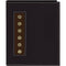 Pioneer Photo Albums CMB-46 Metal Buttons Brag Photo Album (Black)