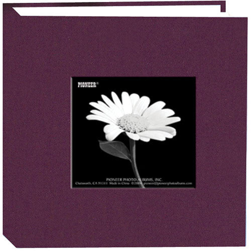 Pioneer Photo Albums DA-100CBF Cloth Frame Album (Wildberry Purple)