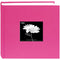 Pioneer Photo Albums DA200CBFS-BP Specialty Fabric Frame Bi-Directional Photo Album (Bright Pink)