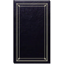 Pioneer Photo Albums Slim Line Post Style Pocket Album (Black)