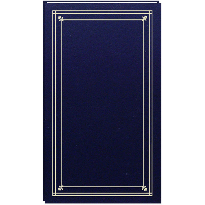 Pioneer Photo Albums Slim Line Post Style Pocket Album (Navy Blue)