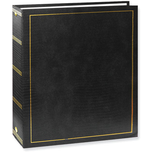 Pioneer Photo Albums LM-100 Promotional 100 Page Magnetic 3-Ring Album (Black)